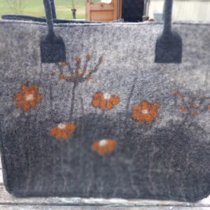Filztasche groß „Blümli“
