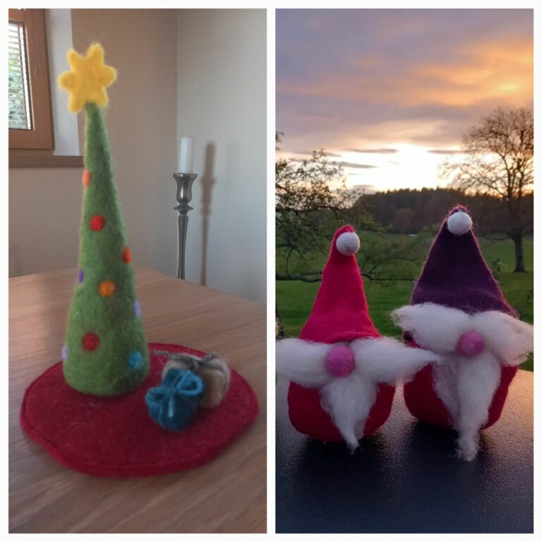 Weihnachtsfilzcafe